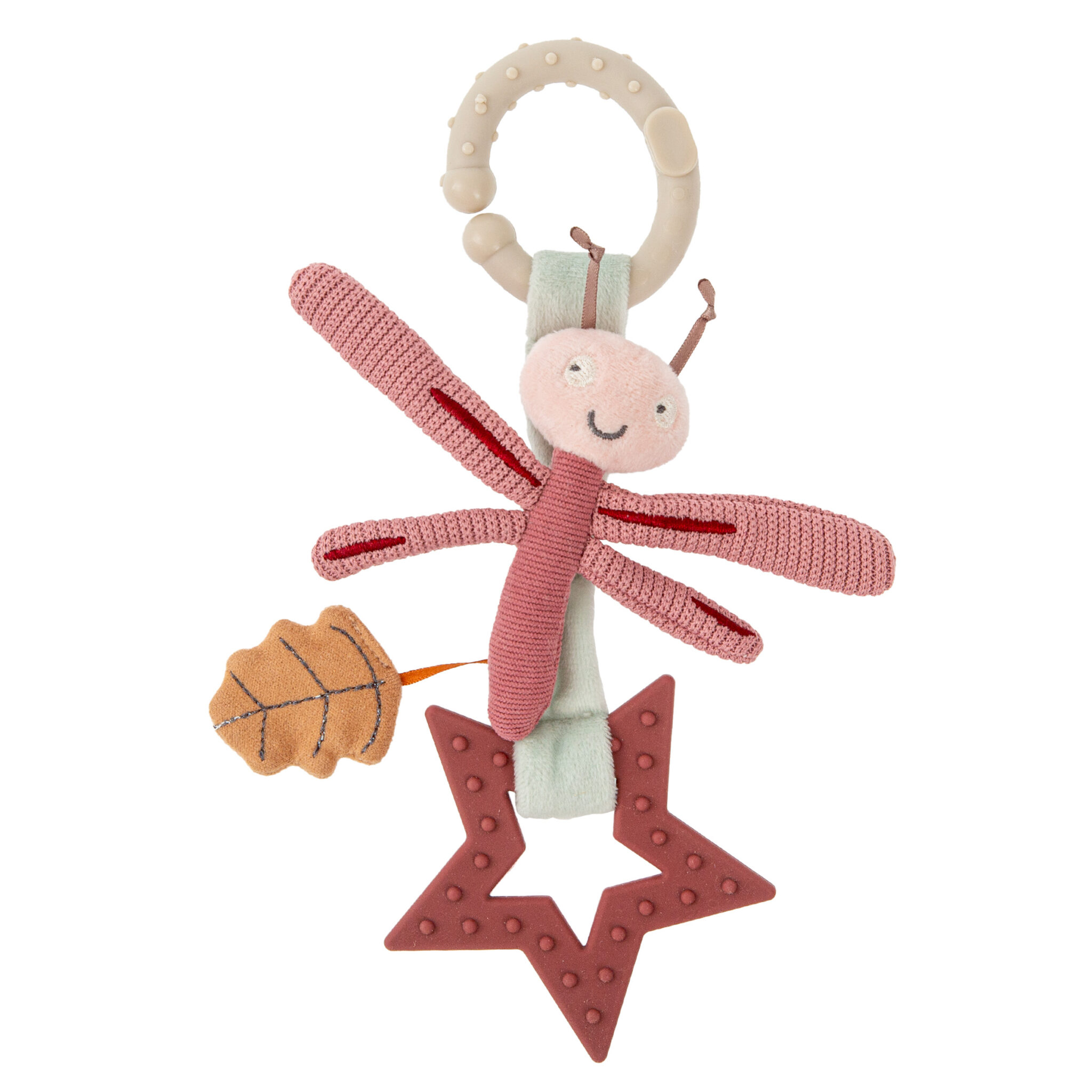 Sonajero mordedor Dafne 14 B|Rosa - Bimbidreams