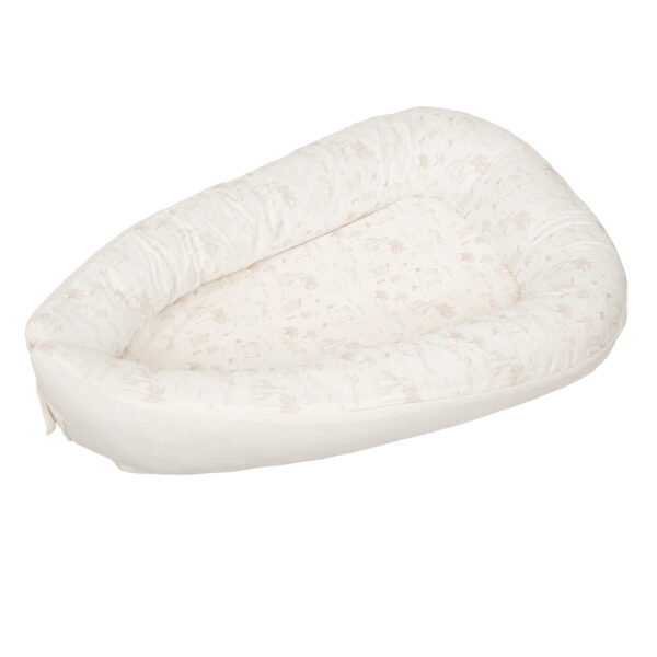 Cuna nido colecho bebé Noe 10 B|Lino 60x85x18 - Bimbidreams