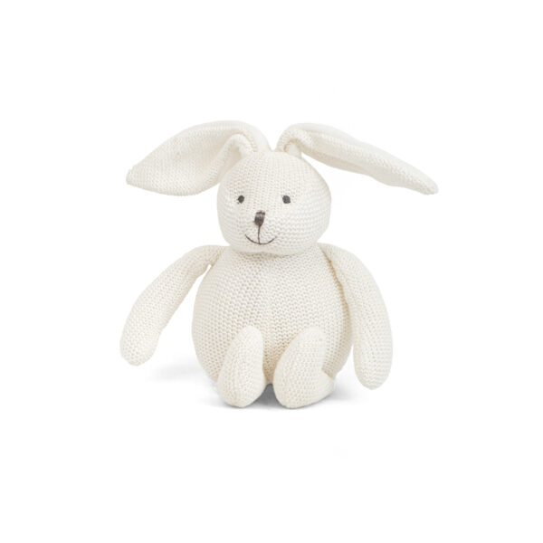 Peluche Conejo Tricot Basics 01 Blanco 25 cm - Bimbidreams