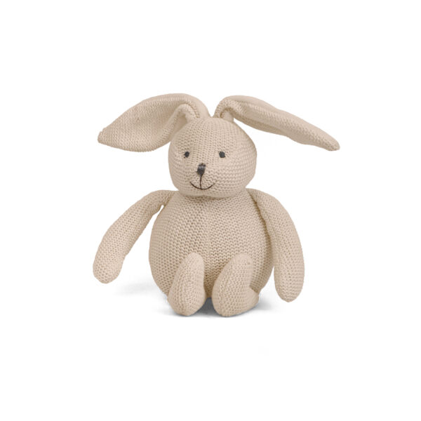 Peluche Conejo Tricot Basics GB Gris Beig 25 cm - Bimbidreams