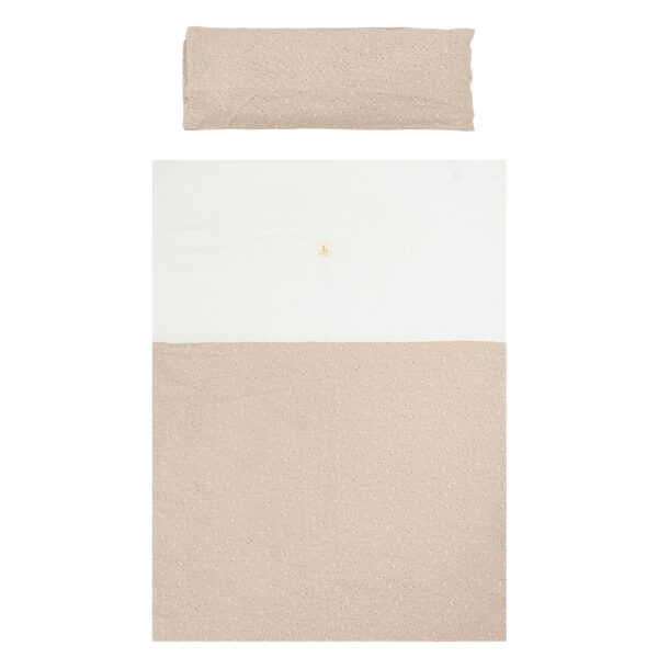 Funda nordica cuna + Funda almohada Anaïs 10 B|Lino 110X155 - Bimbidreams