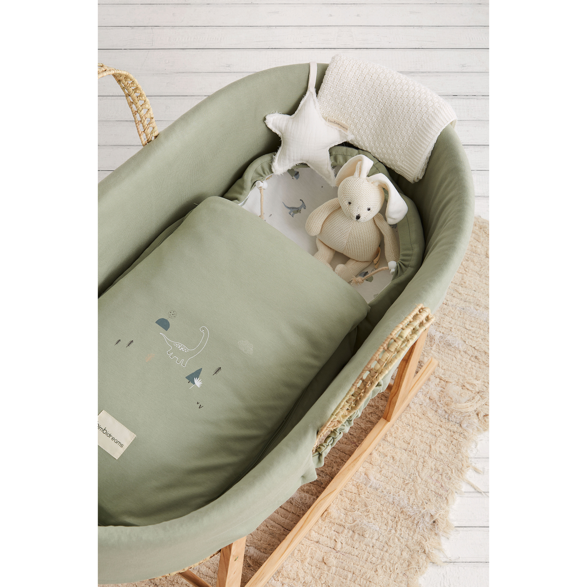 Saco moisés Trex 16 B|Verde 35x72 - Bimbidreams - Imagen 4