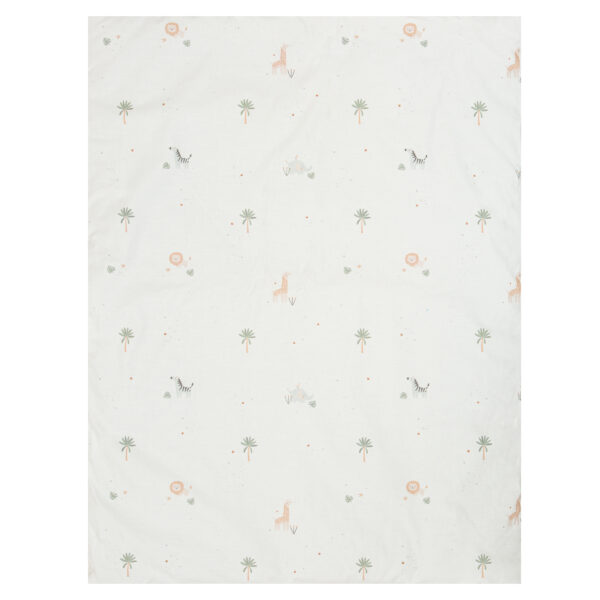 Funda nórdica Minicuna + relleno Palm 16 B|Verde Minicuna (61x83) - Bimbidreams