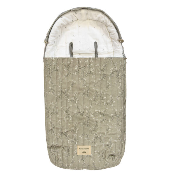 Saco Capazo con Capucha Isolda 06 Verde 35x72 - Bimbidreams