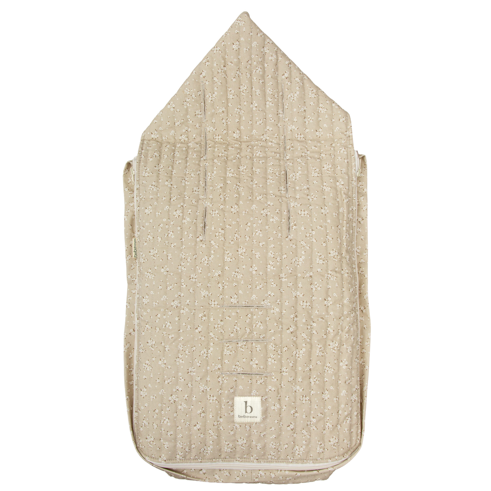 Saco Capazo con Capucha Anaïs 00 Lino - Bimbidreams - Imagen 2