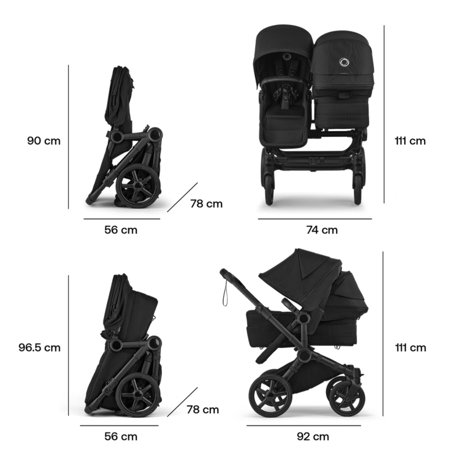 Bugaboo Donkey 6 Doble, la solución para bebés seguidos - Imagen 8