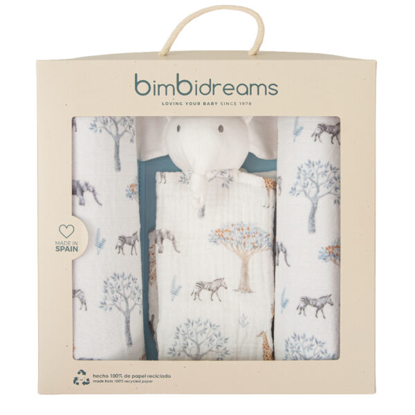 Gasas y dou dou - set regalo Tanzania 97 Multic. - Bimbidreams